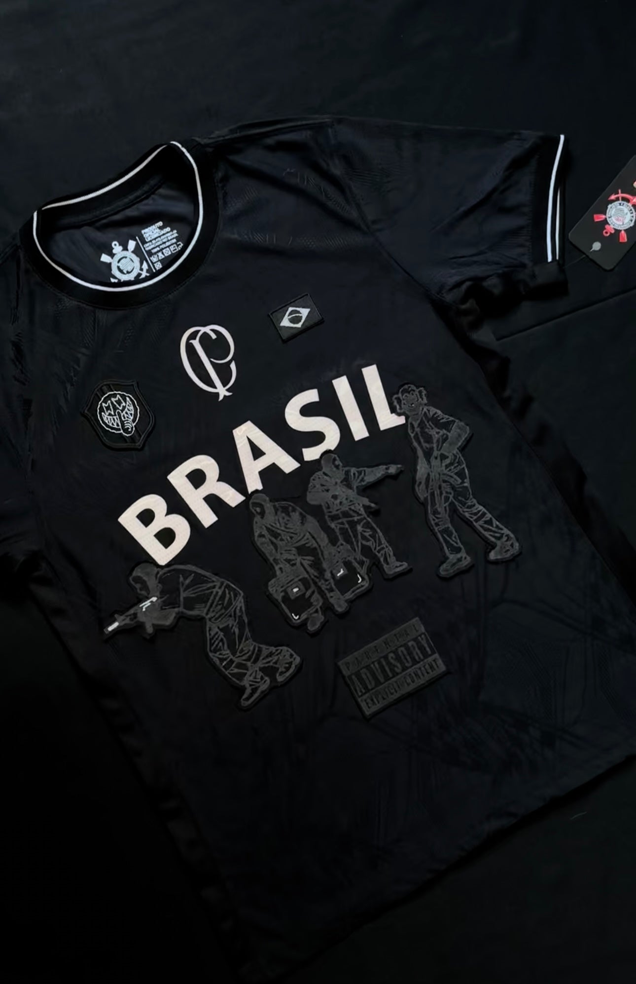 Brasil cores e valores coringão