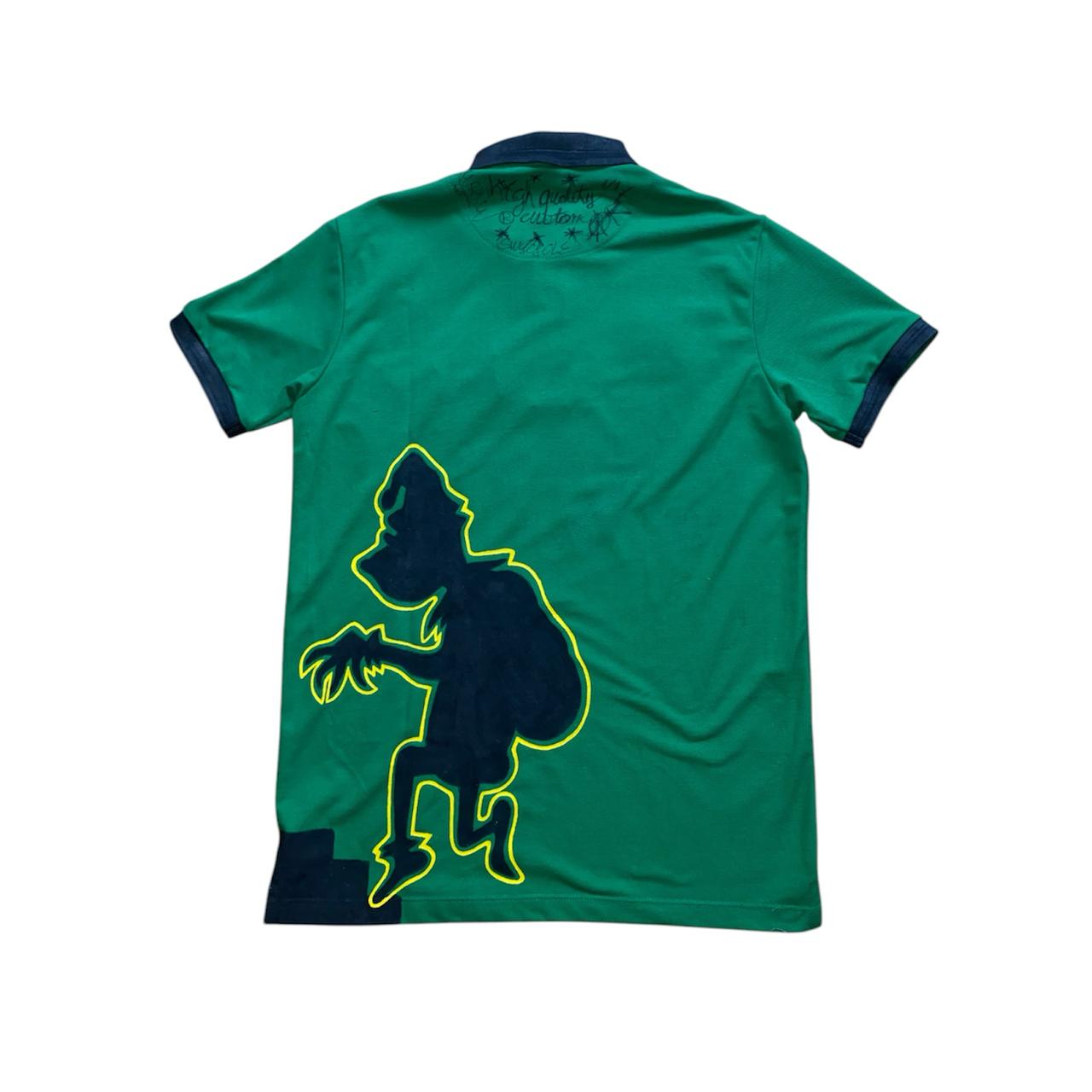 Swy green grinch polo