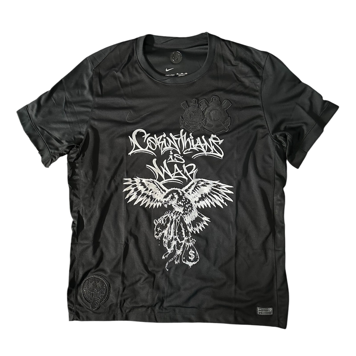 Corinthians is War Nike all black