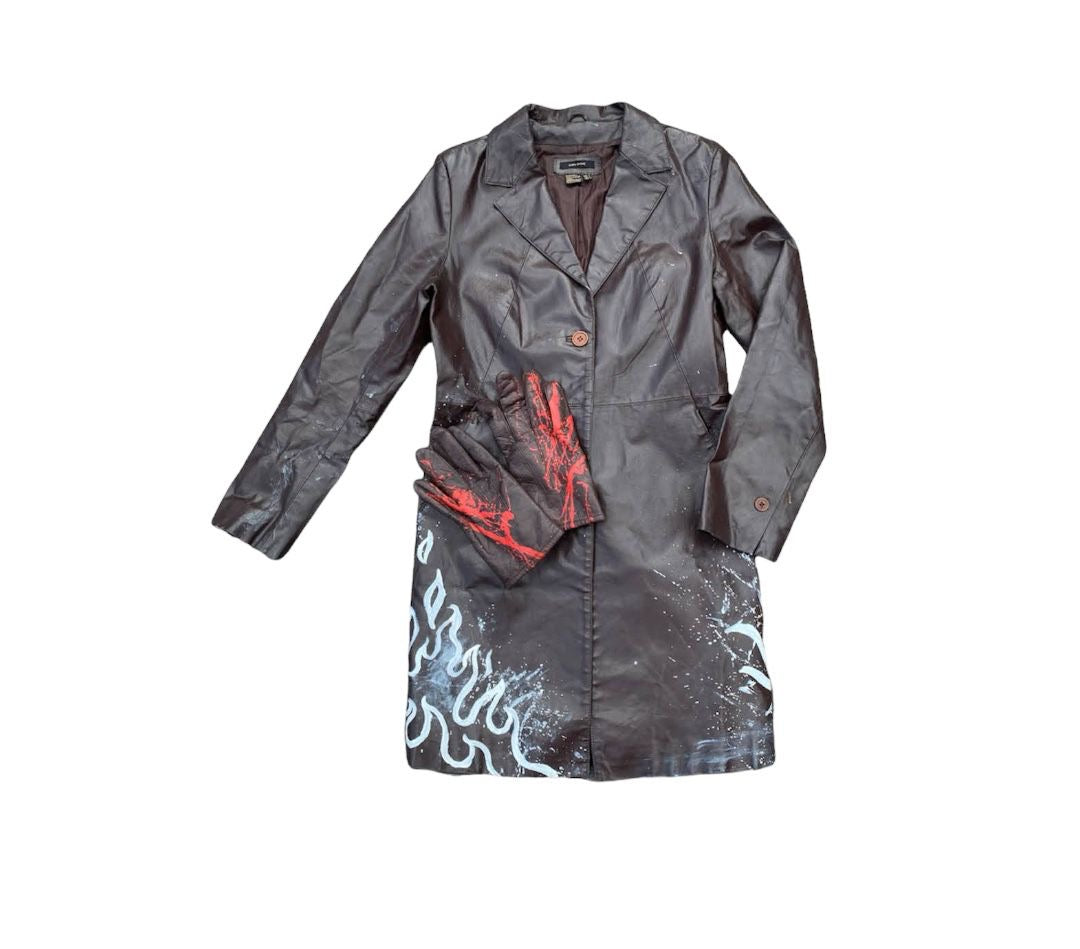 Peaky blinders leather art combo