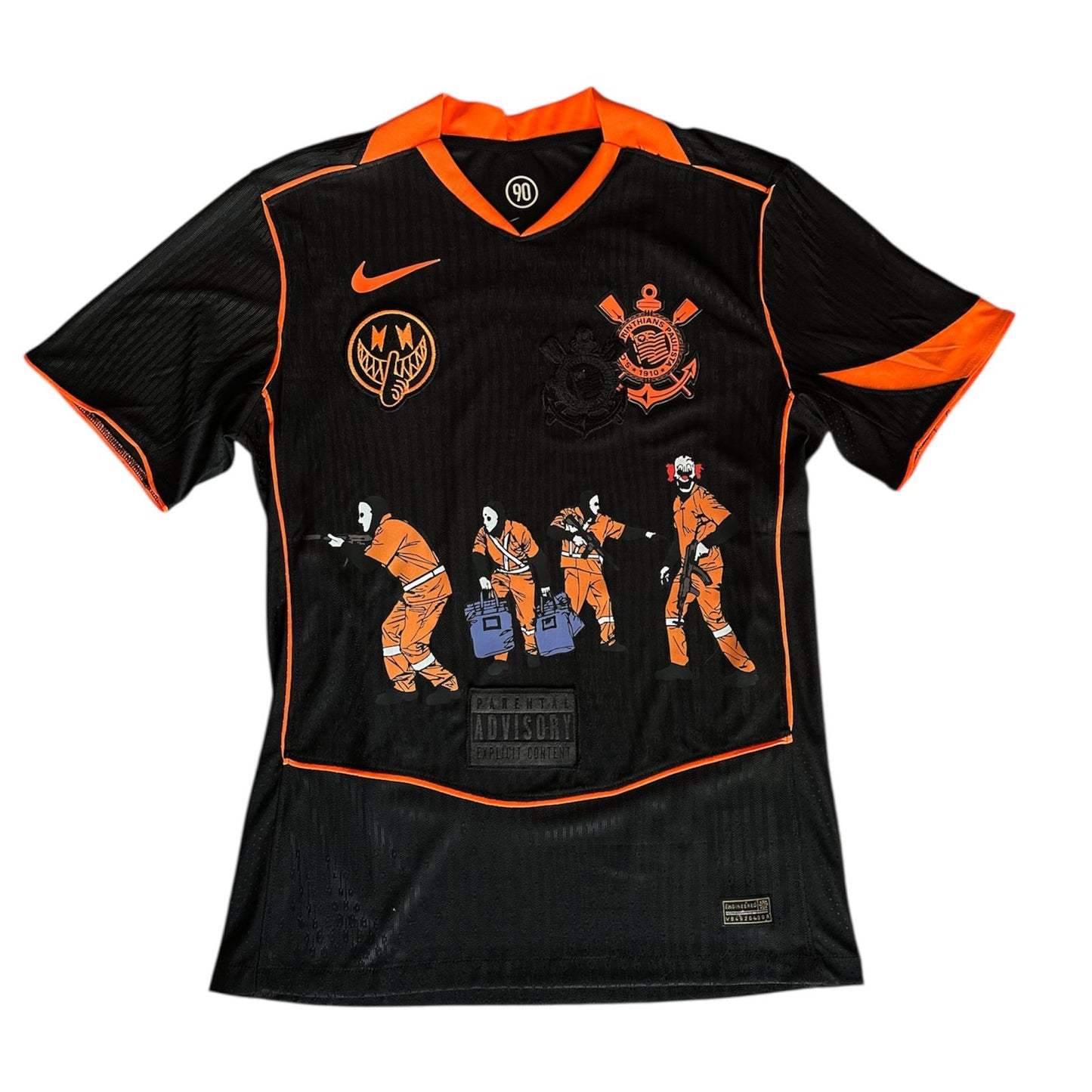 Coringao Cores e valores Thai DTF modelo jogador