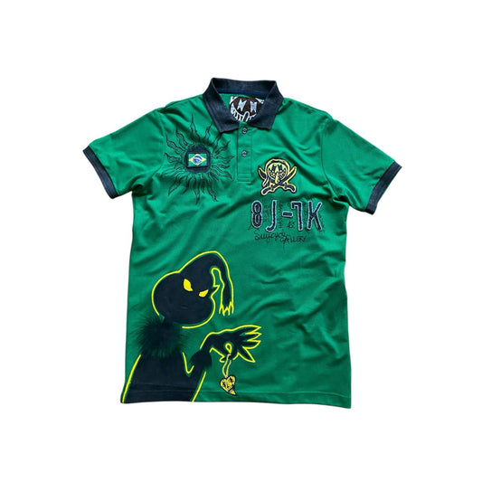 Swy green grinch polo